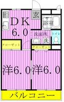 ハピネス柏の間取り