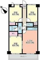 東京都町田市成瀬1(マンション)の賃貸物件の間取り