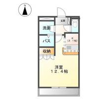 広島県福山市手城町2(マンション)の賃貸物件の間取り