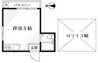 東京都杉並区桃井1(アパート)の賃貸物件の間取り