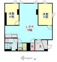 物件の間取り画像