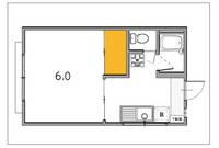 岡山県岡山市中区浜1(アパート)の賃貸物件の間取り