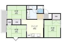 セジュール野中Bの間取り