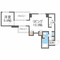 物件の間取り画像