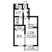 群馬県藤岡市下栗須(アパート)の賃貸物件の間取り