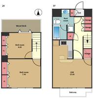 オークテラスの間取り
