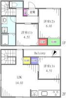 物件の間取り画像