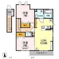 ロイヤルヒル Iの間取り