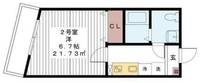 東京都江戸川区松江3(アパート)の賃貸物件の間取り