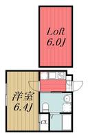 千葉県千葉市稲毛区小仲台6(アパート)の賃貸物件の間取り