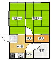 東京都足立区綾瀬4(アパート)の賃貸物件の間取り