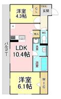 物件の間取り画像