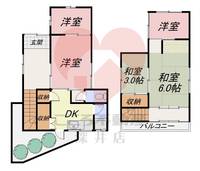 物件の間取り画像
