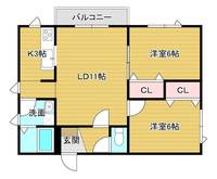 物件の間取り画像