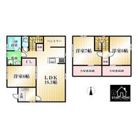 徳島県徳島市応神町吉成字轟(一戸建)の賃貸物件の間取り