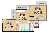物件の間取り画像