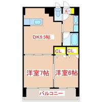 プレジデント天保山の間取り