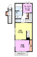 物件の間取り画像