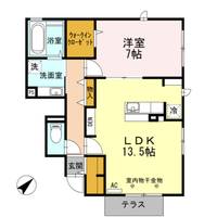神奈川県相模原市中央区宮下本町3(アパート)の賃貸物件の間取り
