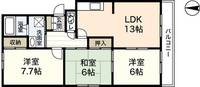 レジデンスSHの間取り