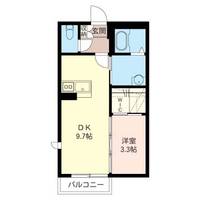 リラフォートBの間取り