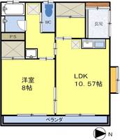 物件の間取り画像