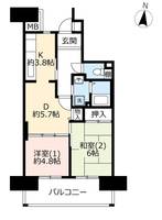物件の間取り画像