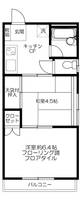 東京都世田谷区池尻2(アパート)の賃貸物件の間取り