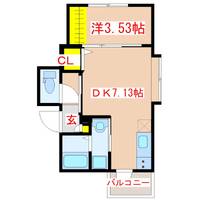 amourの間取り