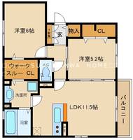 物件の間取り画像