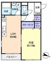 物件の間取り画像