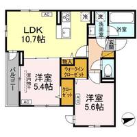 (仮称)D-ROOMトリシア市川東大和田1丁目の間取り