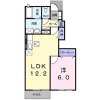プリート.カーサCの間取り