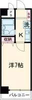 ダイアパレスポートアベニュー高松100の間取り