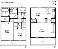 物件の間取り画像