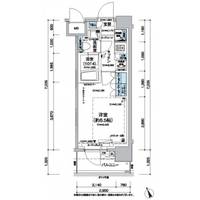 レジディア蒲田Vの間取り