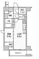 シーズンフラッツ新高円寺の間取り