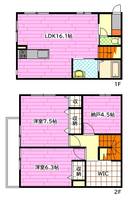 物件の間取り画像
