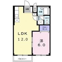 群馬県高崎市東貝沢町1(アパート)の賃貸物件の間取り
