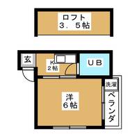 東京都品川区荏原3(マンション)の賃貸物件の間取り