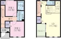 物件の間取り画像