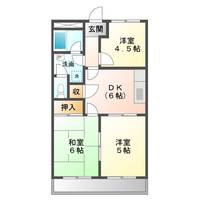 フォレストえつ葉の間取り