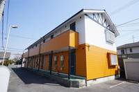 岡山県倉敷市上東の賃貸アパートの外観