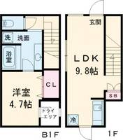 物件の間取り画像