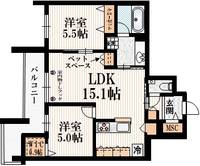 東京都練馬区豊玉南1(マンション)の賃貸物件の間取り