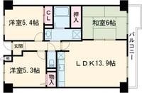 物件の間取り画像