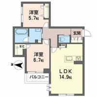 物件の間取り画像