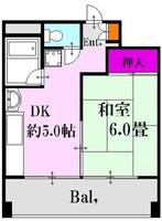物件の間取り画像