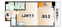 ルミエドール戸畑の間取り