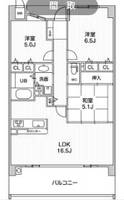 物件の間取り画像